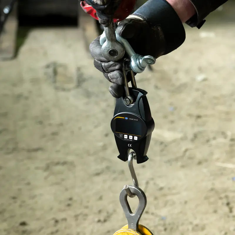 PCE-HS 200N - 200kg LCD Crane Scale with ISO Certificate, Metal Housing