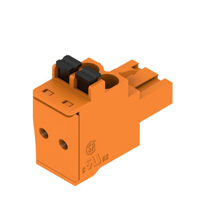 1980170000 - 5.00mm PCB Connector, 2-Pole, 90° Push-In Design  (Pack of 180)