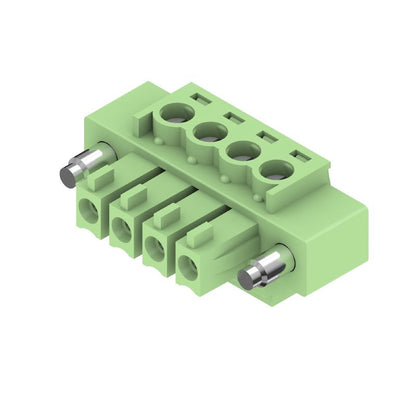 1793060000 - 3.81mm 4-Pole PCB Female Plug Connector with Clamping Yoke  (Pack of 50)