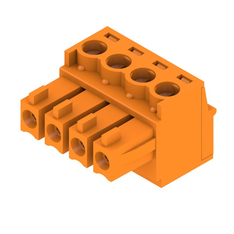 2625930000 - 3.81mm Female Connector, 4 Poles, 180° Clamp Design  (Pack of 50)