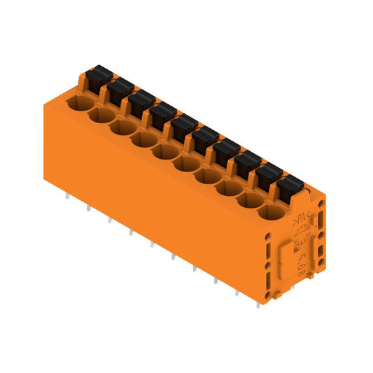 1331240000 - 5.08mm 10-Pole PCB Connector, 180° Push-in Mechanism  (Pack of 25)