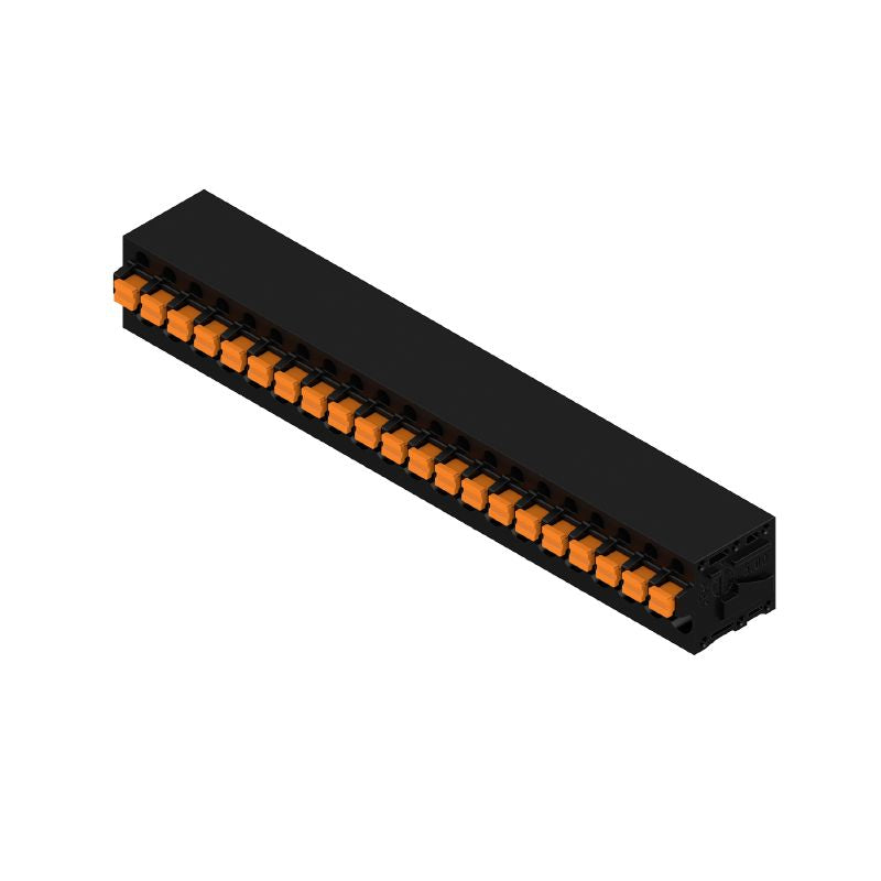 1424980000 - 5mm PCB Terminal, 21 Poles, 90° Angle, Black Finish  (Pack of 10)