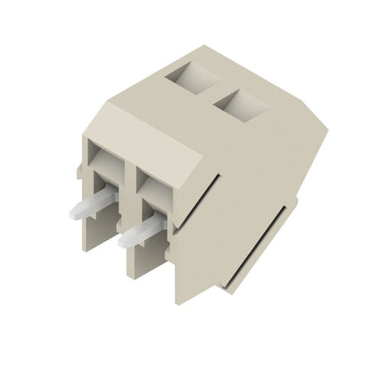 1913440000 - 5.00mm PCB Terminal, Grey, 2-Pole with 3.5mm Solder Pins  (Pack of 500)