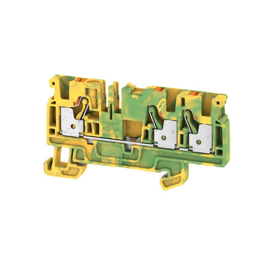 2051410000 - Green/Yellow 4mm² PUSH IN Terminal, UL Certified  (Pack of 50)