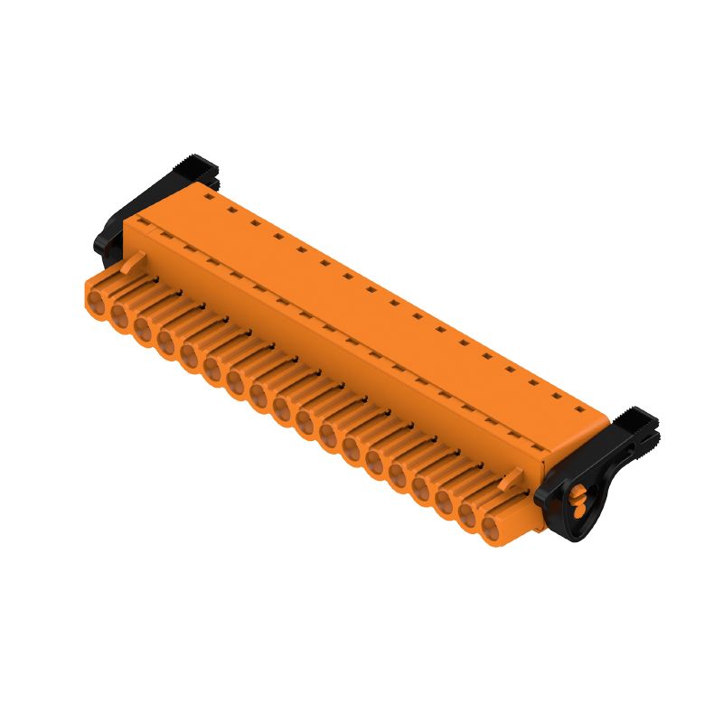 1016520000 - 18-Pole 5.00mm PCB Female Plug Connector, 180° Push-In Design  (Pack of 18)