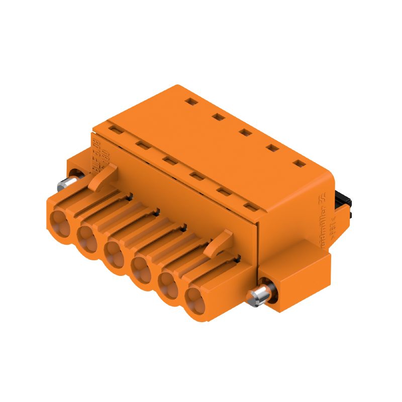 2564530000 - 5.08mm 6-Pole PCB Plug Connector, Push-In Design  (Pack of 42)