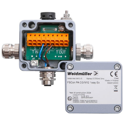 8564150000 - Hazardous Area Passive Field Distributor for Safe Applications