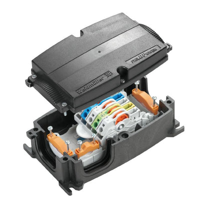 1957580000 - IP65 Polycarbonate Power Distribution Enclosure, 181x104x67mm