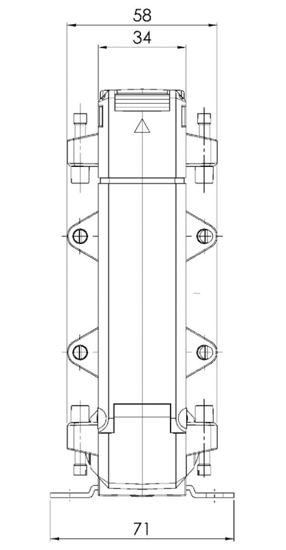 2753400000 - 1000 A Split-Core Current Transformer, 5 VA Load Capacity