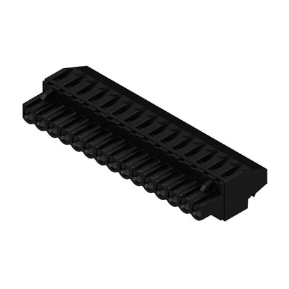 1958970000 - 5.00mm PCB Connector, 15 Pole, 270-Degree Clamping Design  (Pack of 24)