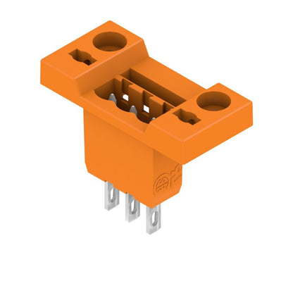 1599140000 - 5.08mm Male Header PCB Connector, 3 Poles, 180° Solder  (Pack of 48)