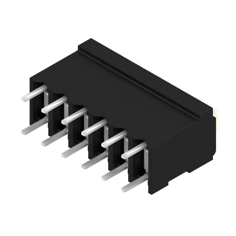 1825830000 - 3.81mm Black Terminal Block with 6 Poles, 3.5mm Pin  (Pack of 23)