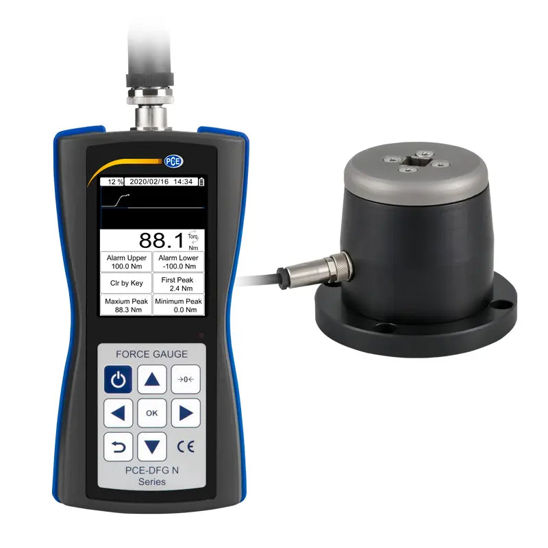 PCE-DFG N 100TW - 100 Nm Torque Meter with Graphic Display & Transducer