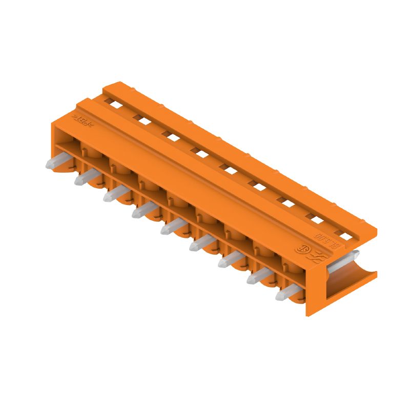 1581390000 - 5.00mm 9-Pole PCB Connector with 180° Elbow  (Pack of 50)