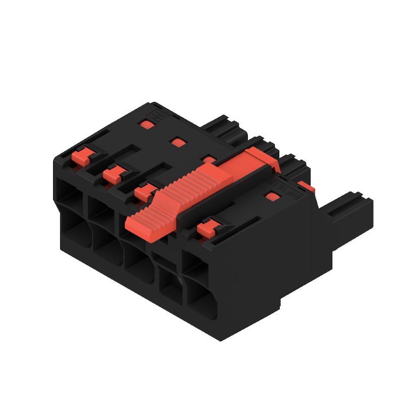 2493280000 - 10.16mm Female PCB Connector, 4 Poles, 180° Push-In Design  (Pack of 24)