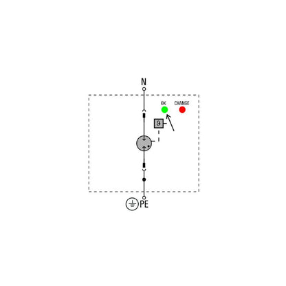 2730800000 - Compact VPU Surge Arrester for Single-Phase Networks