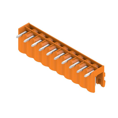 1571210000 - 5.00mm 10-Pole Orange Male Header Connector  (Pack of 50)