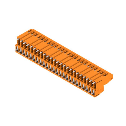 1769070000 - 5.08mm PCB Terminal, 48 Poles, 90° Angle, Orange  (Pack of 8)