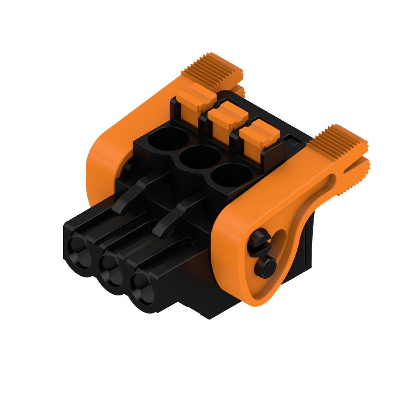 1000650001 - 5.08mm Pitch 3-Pole PCB Female Connector, RoHS & UL Certified  (Pack of 72)