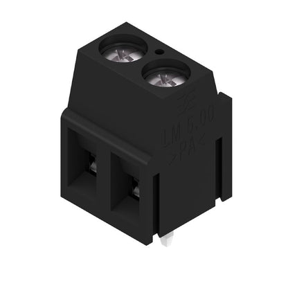 1715250000 - 5mm Pitch Terminal, 90° Angle, Tin-Plated, Black Finish  (Pack of 500)