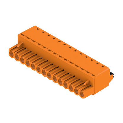 1018010000 - 14-Pole 5mm Female PCB Connector with Push-In Clamping  (Pack of 24)