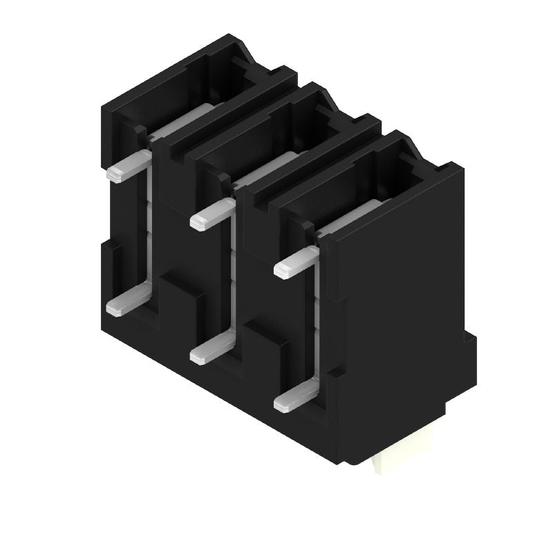 1876440000 - 5.08mm PCB Terminal, 3 Poles, Black with Push-In Connection  (Pack of 265)