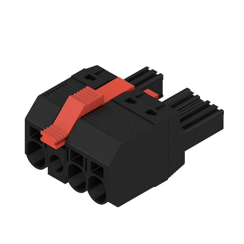 1505040000 - 7.62mm Female Plug Connector, 3 Poles, 180° Configuration  (Pack of 50)