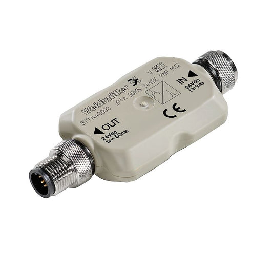 8771440000 - M12 PNP Connector, 18-30V DC, 0.4A, A-coded