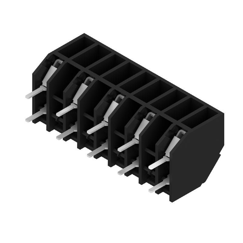 1886210000 - Black 7.62mm 5-Pole PCB Terminal with 3.5mm Solder Pins  (Pack of 15)