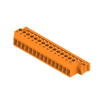 1846490000 - 5.08 mm PCB Connector with 15 Poles, 180-Degree Angle  (Pack of 18)
