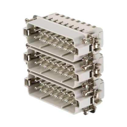 1896850000 - Durable 16-Pole Male Connector, 250V, 16A, RoHS Compliant