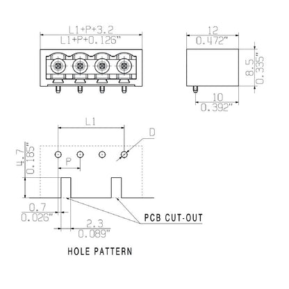 1877780000 - 5.08mm 6-Pole PCB Connector, THT Solder, Black  (Pack of 350)