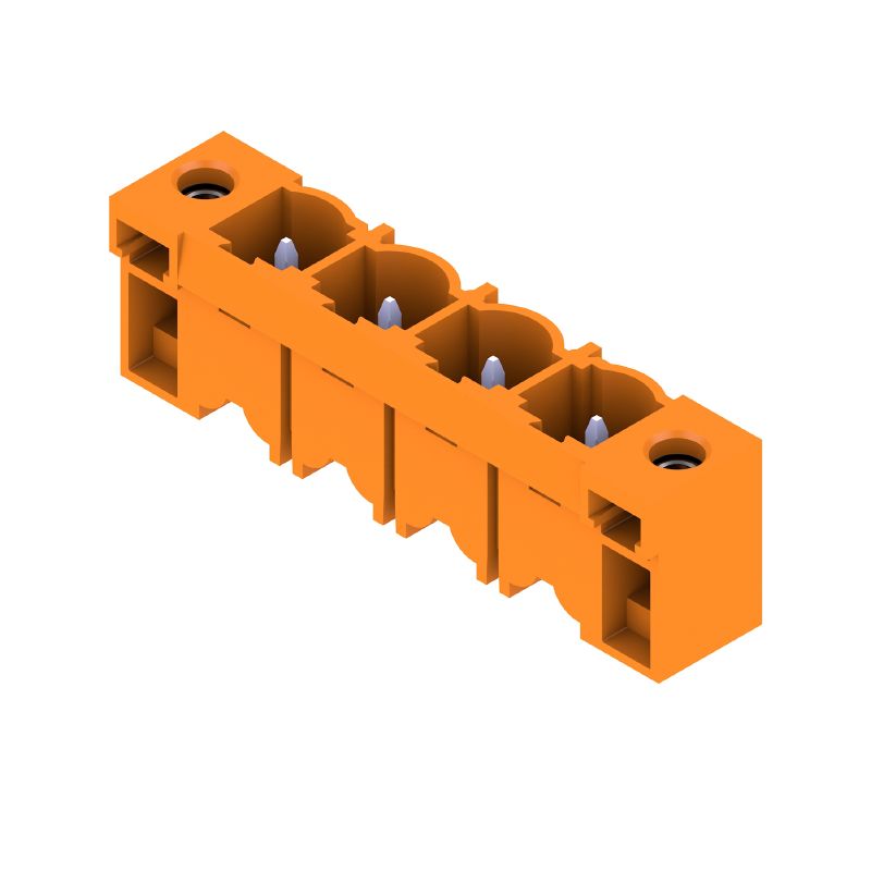 1141000000 - 7.62mm Male PCB Header Connector, 4 Poles at 180°  (Pack of 42)