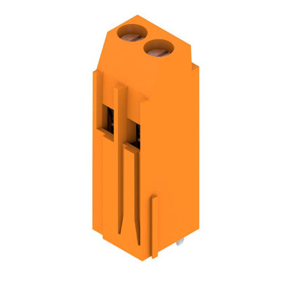 1975360000 - 5.08mm Circuit Board Terminals at 90° Angle, Orange  (Pack of 100)