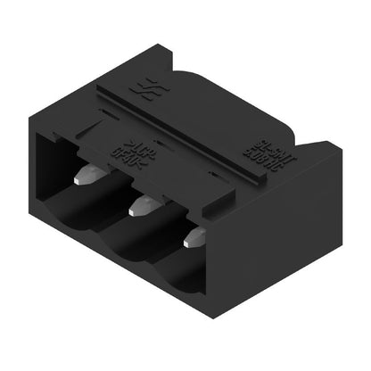 1775014001 - 5.08mm Male PCB Connector, 3 Poles, 90° Angle, Black  (Pack of 350)