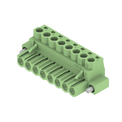 1223820000 - 5.08mm 8-Pole PCB Female Connector at 180° Angle  (Pack of 36)