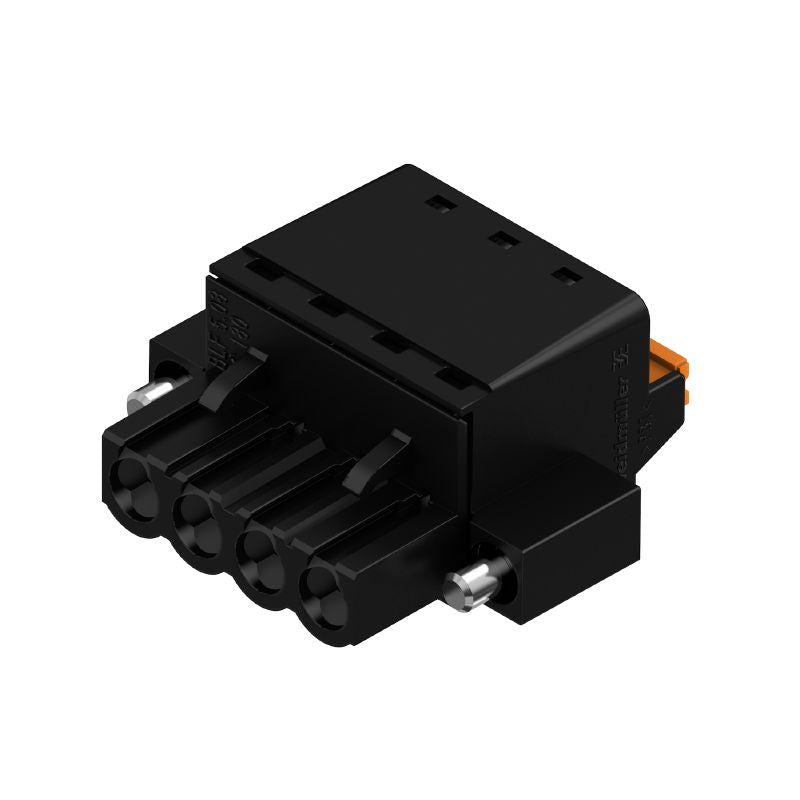 1012660000 - 5.08mm PCB Female Plug Connector with 4 Poles, 180° Angle  (Pack of 60)