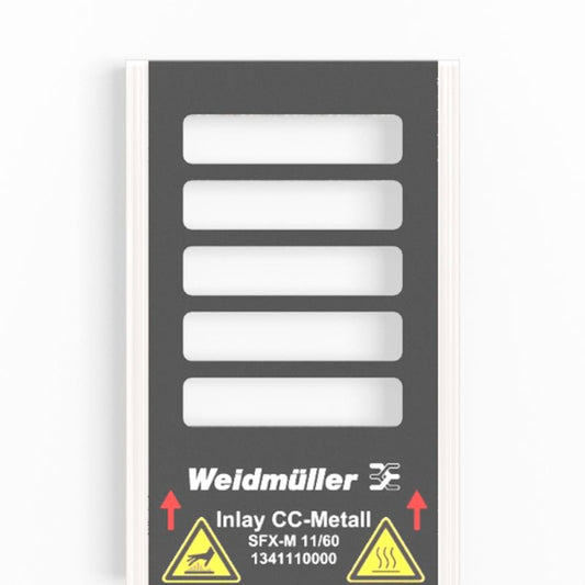 1341110000 - RoHS Compliant Sign Holder, 120mm Deep, 5-Sign Capacity
