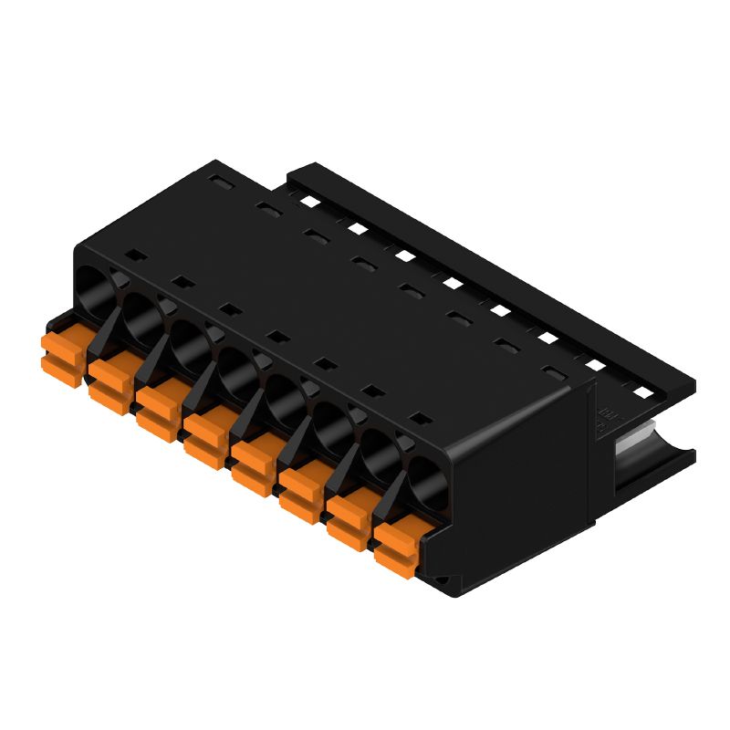 1335670000 - 8-Pole 5.08mm PCB Connector, 180° Angle, Push-In Design  (Pack of 42)
