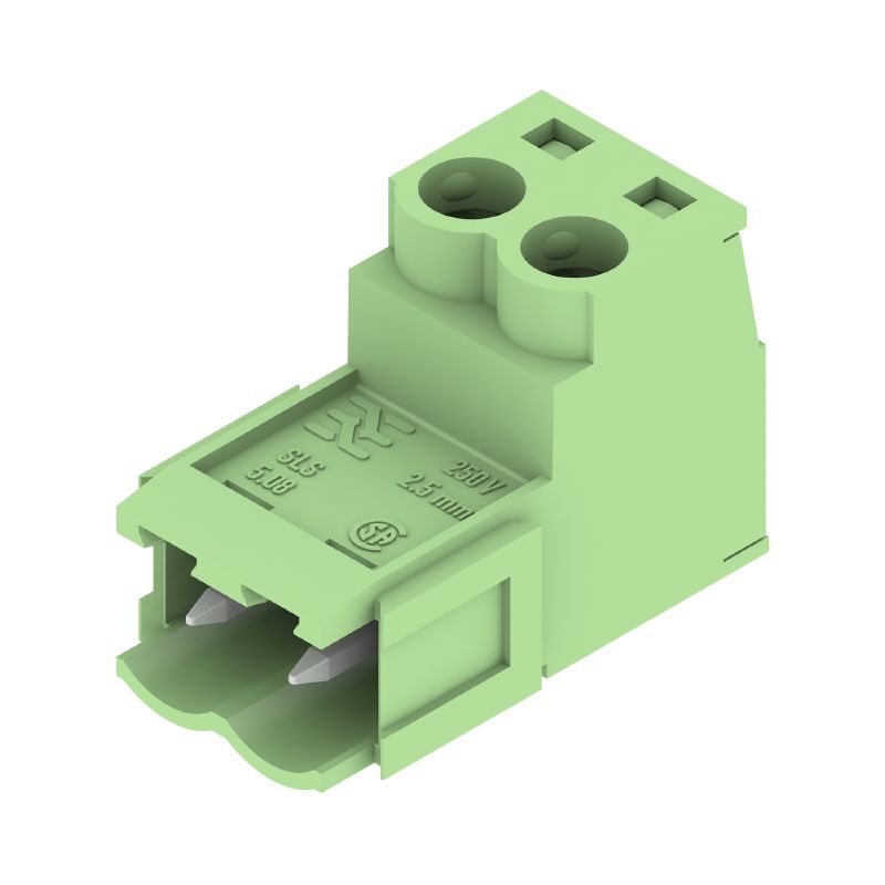 1039470000 - 5.08mm 2-Pole PCB Connector with Clamping Yoke  (Pack of 150)