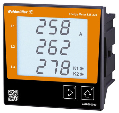 2540890000 - Compact 96mm Energy Meter for Single & Three-Phase Power
