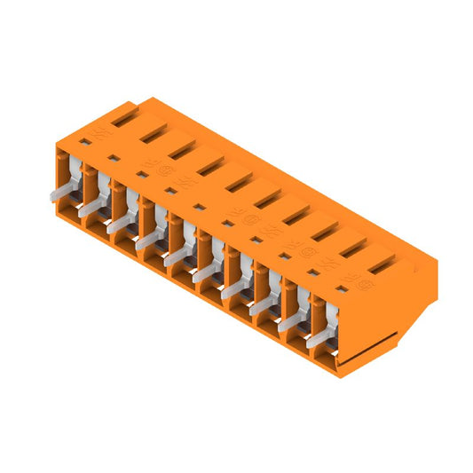1001780000 - 5mm 10-Pole Circuit Board Terminals with 90° Orientation  (Pack of 36)