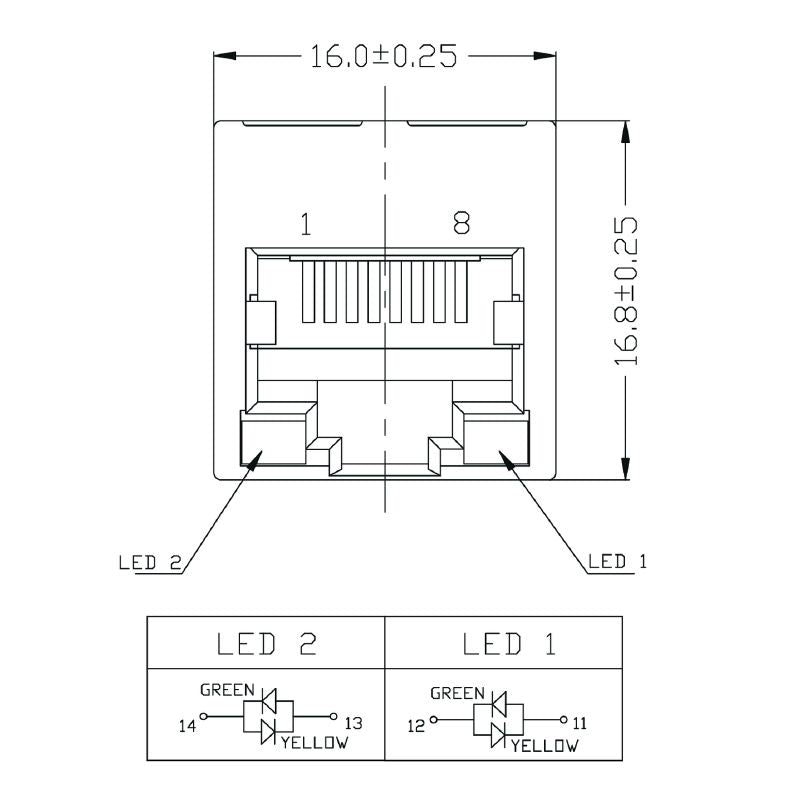 1534760000 - 10-Pole PCB Connector with Nickel-Plated Shield for Durable Assembly  (Pack of 120)