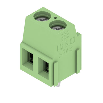 1716140000 - 5.08mm Terminal Block for PCB, 2 Poles, 90-Degree Connection  (Pack of 100)