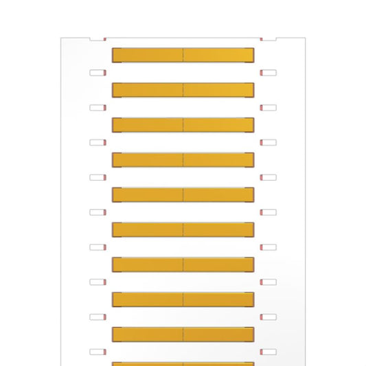 2621570000 - Yellow Cable Markers for 1.2-2.4 mm Cables, 24.9x4 mm  (Pack of 2000)