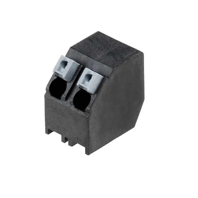 1884530000 - 5mm Pitch PCB Terminal, 2-Pole, 135° Angle, Black  (Pack of 60)