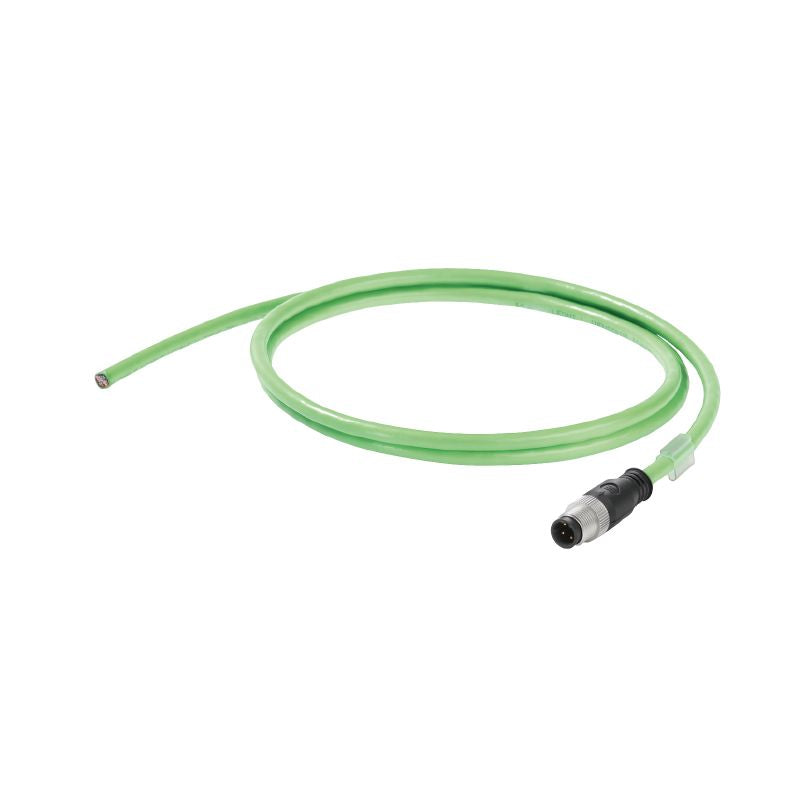 1025940250 - 25m IP67 Dragline Cable with M12 D-Coded Connectors