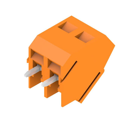 1715350000 - 5mm PCB Terminal, 135° Angle, Tinned, 2 Poles, 500 Units  (Pack of 500)