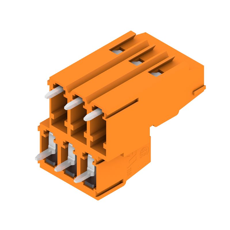 1768860000 - 5.08mm Pitch 6-Pole Terminal, 90° Connection, Tin-Coated  (Pack of 64)