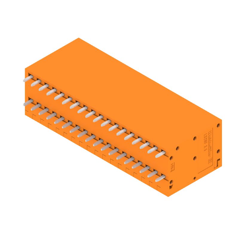 2001100000 - 3.5mm Pitch Orange Terminal Block with 36 Poles  (Pack of 20)